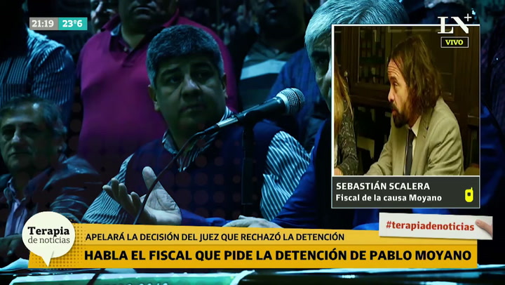 Sebastián Scalera:'La fiscalía va a recusar al juez Carzoglio'