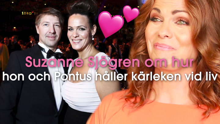 Suzanne Sjögren: Så håller hon och ryttaren Pontus kärleken vid liv