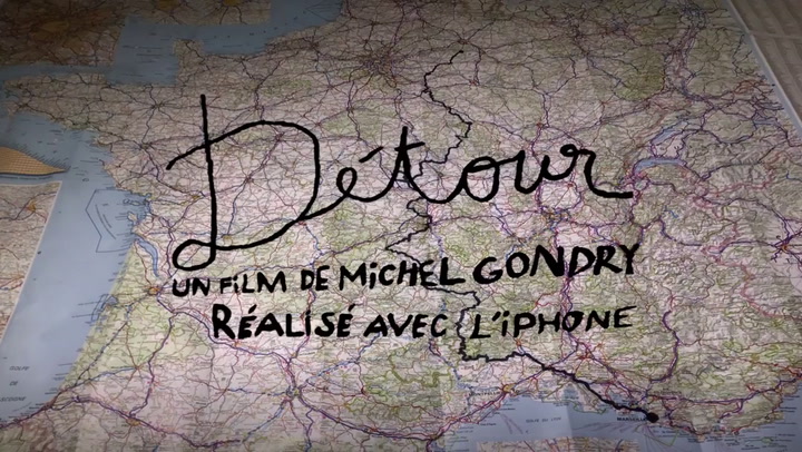 El nuevo film de Michel Gondry, hecho en un iPhone
