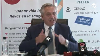 Alberto Fernández visitó a Milagro Sala: “Le pido a la Corte que empiece a enmendar las barrabasadas que hicieron con ella”