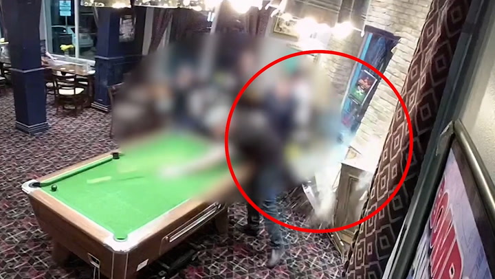 Pool player's lucky escape after dangerous driver ploughs into pub following 110mph chase