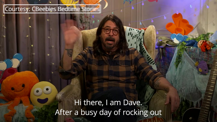 Foo Fighters frontman Dave Grohl to read CBeebies Bedtime Story