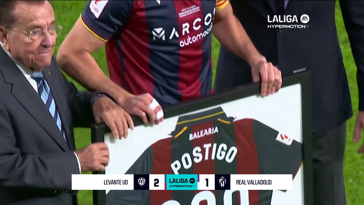 Levante 2-1 Valladolid: resumen y goles | LaLiga Hypermotion (J18)