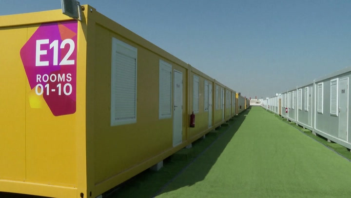 Inside the £220-a-day containers fans will stay in at World Cup in Qatar