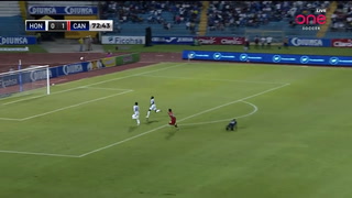 Jonathan David se encarga de anotar el 0-2 ante Honduras