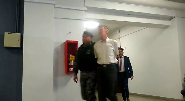 La llegada de los acusados del Caso Próvolo - Video: Pablo Mannino