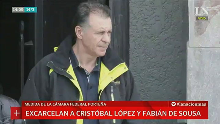 Le concedieron la excarcelación a Cristóbal López y Fabián De Sousa