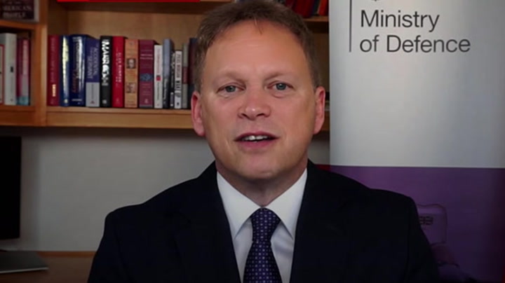 Grant Shapps warns of 'fatal' consequences if western countries give up on Ukraine