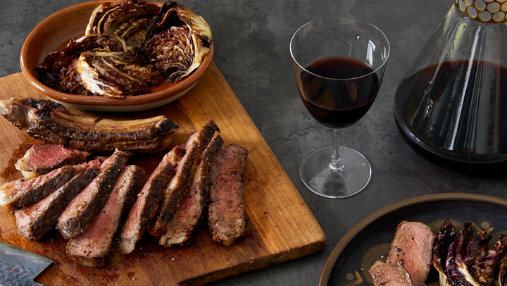 A Perfect Match: Butter-Basted Rib Eye with a Priorat Red