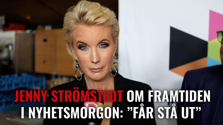 Jenny Strömstedt om framtiden i Nyhetsmorgon: ”Får stå ut”