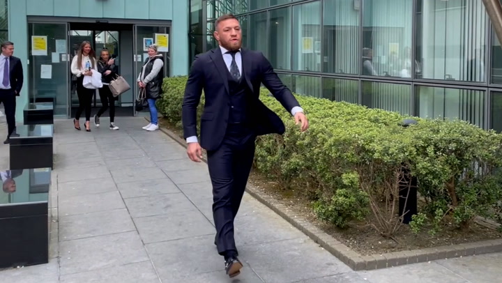 Conor McGregor leaves Dublin court as dangerous driving case postponed