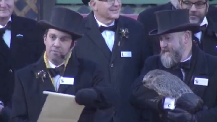 Phil the groundhog reveals prediction on how long winter will last