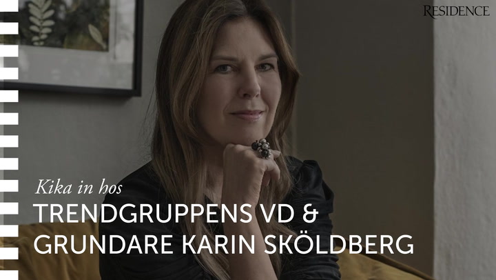 Kika in hos Trendgruppens vd Karin Sköldberg