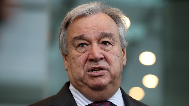 Antonio Guterres warns nations are 'gridlocked in colossal global dysfunction'