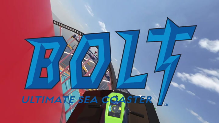Bolt - Top Deck Roller-Coaster at Sea on Carnival Mardi Gras