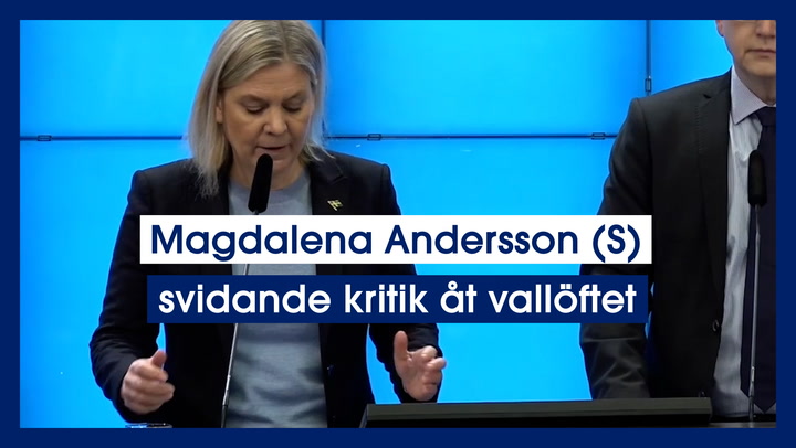 Magdalena Andersson (S) svidande kritik åt vallöftet