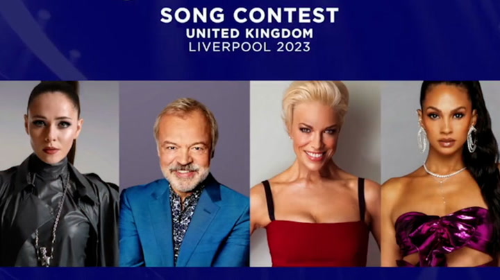  Ted Lasso actor among 'Fab Four' presenters announced for 2023 contest