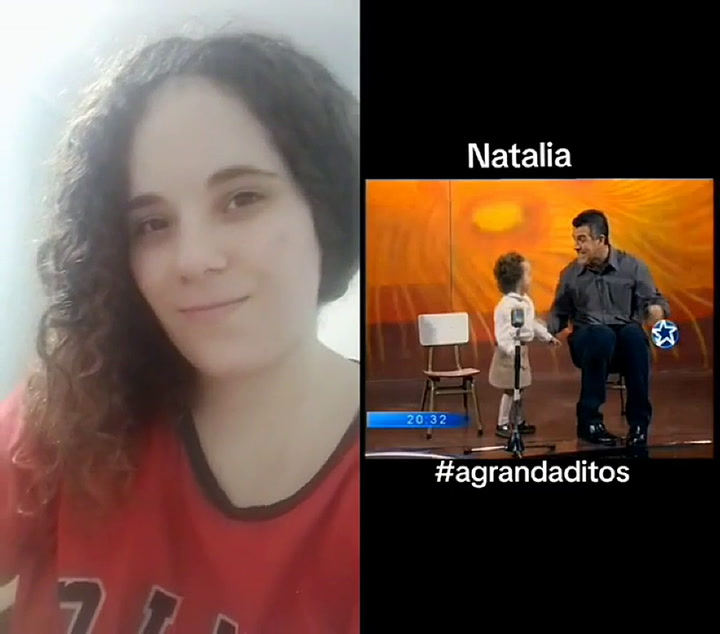 Natalia Sotillio se volvió viral con un video suyo en Agrandadytos (TikTok @natiisotillo)