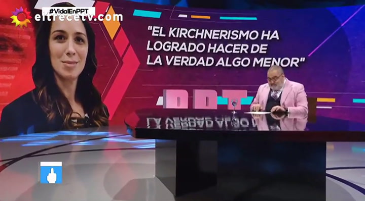 María Eugenia Vidal: 'Estoy acostumbrada a correrla de atrás' - Fuente: eltrece