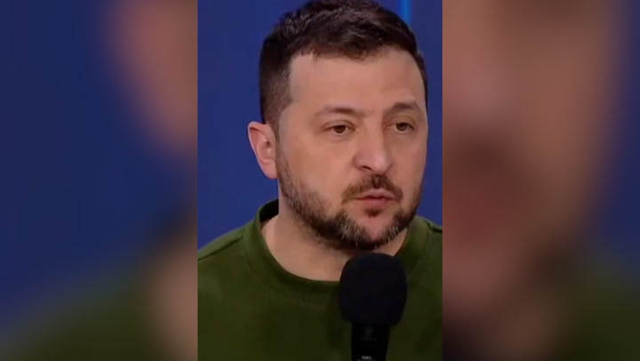 Zelensky's cheeky response when asked if he would answer call from Putin