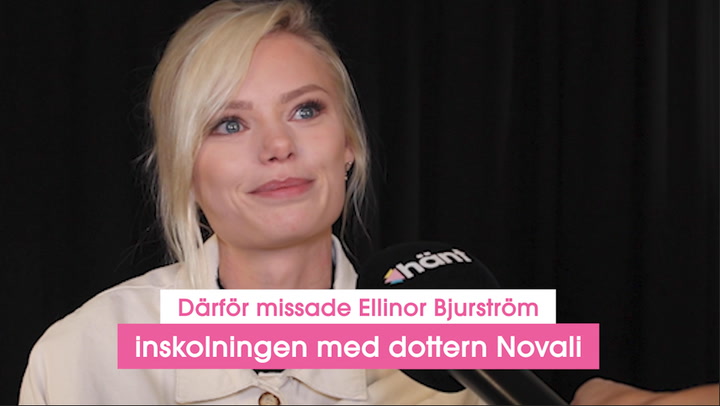 Därför missade Ellinor Bjurström inskolningen med dottern Novali