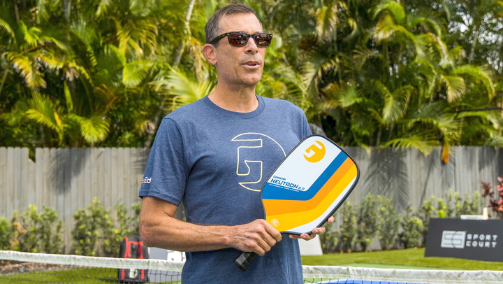 Steve Talks to SportsEdTV about his Gamma Pickleball Paddle