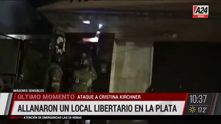 Detuvieron a un hombre que reivindicaba el ataque a Cristina Kirchner
