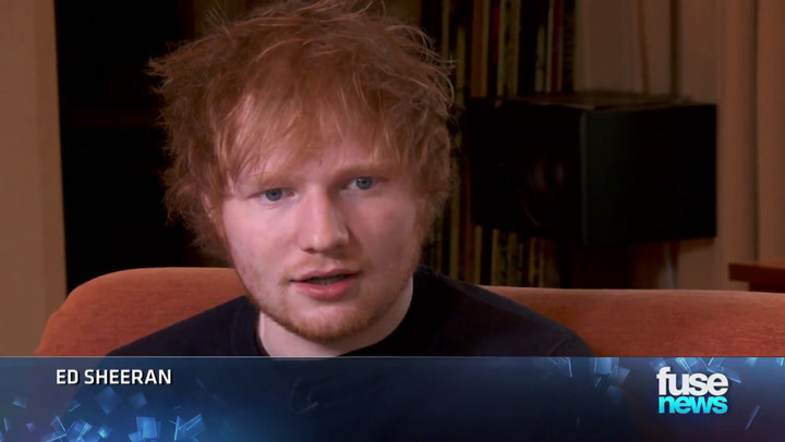 Ed Sheeran Album Interview: Fuse News