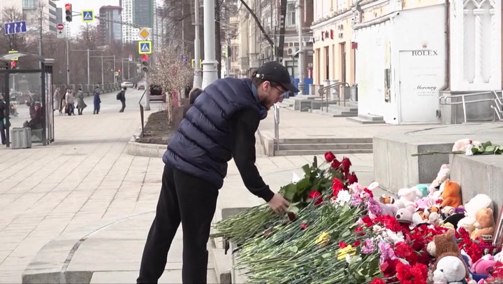 Cities across Russia mark day of mourning for Moscow concert hall attack victims