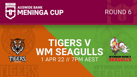 Brisbane Tigers - MMC v Wynnum Manly Seagulls - MMC
