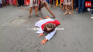 Jesús en el camino de la cruz: La Iglesia Católica celebra el Vía Crucis Santo