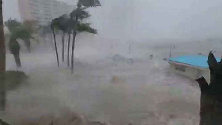 Huracán Ian en Florida: los videos más impactantes