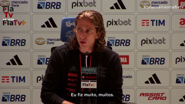 "O clube em que diz mais amigos", diz Filipe Luís sobre elenco do Flamengo