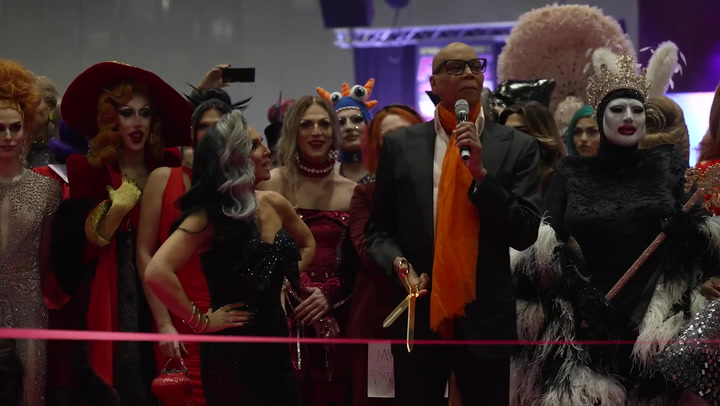 RuPaul cuts ribbon to officially open DragCon 2023 in London