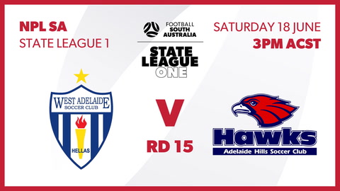West Adelaide - NPL SA 2 v Adelaide Hills Hawks SC - SA NPL 2