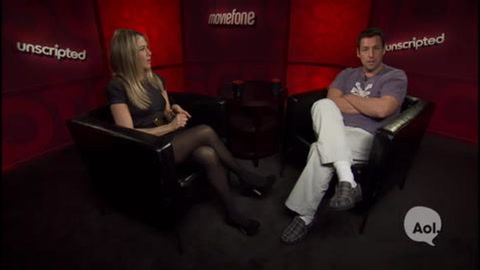 Unscripted With Adam Sandler and Jennifer Aniston in Just Go With It - Full
