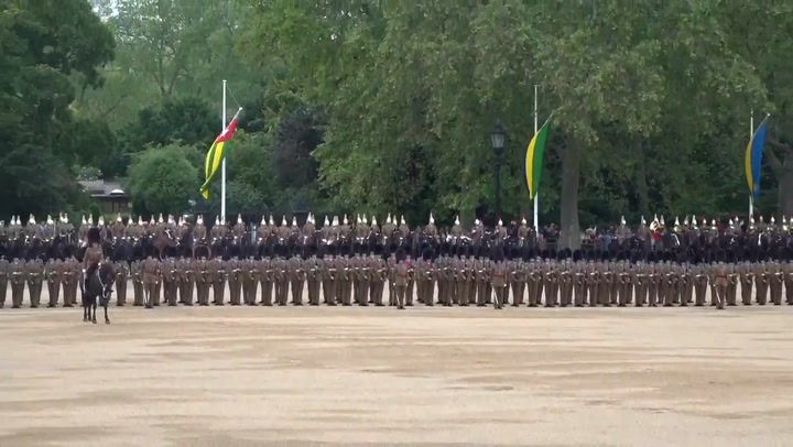 Thousands of soldiers prepare for King’s birthday parade