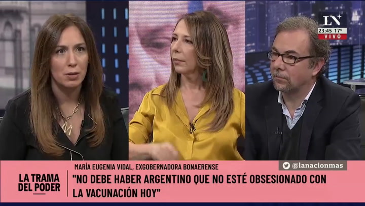 La trama del poder Entrevista MARIA eugenia Vidal parte 2