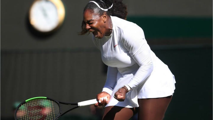 Serena Williams Wore Tights at Wimbledon in 80 Degree Weather