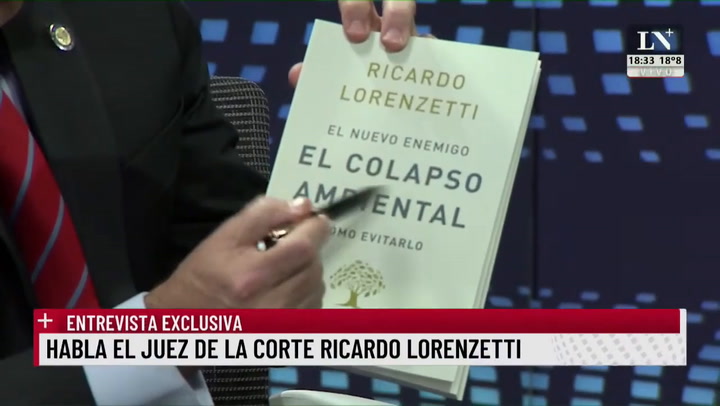 Lorenzetti: 'La institución está por encima de los hombres'