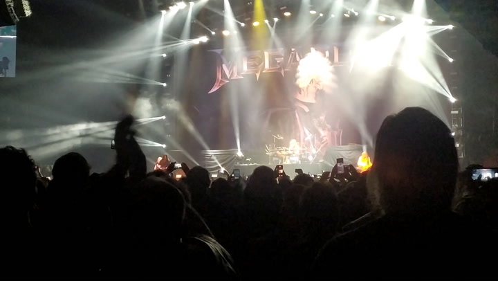 Los argentinos reavivaron su amor por Megadeth