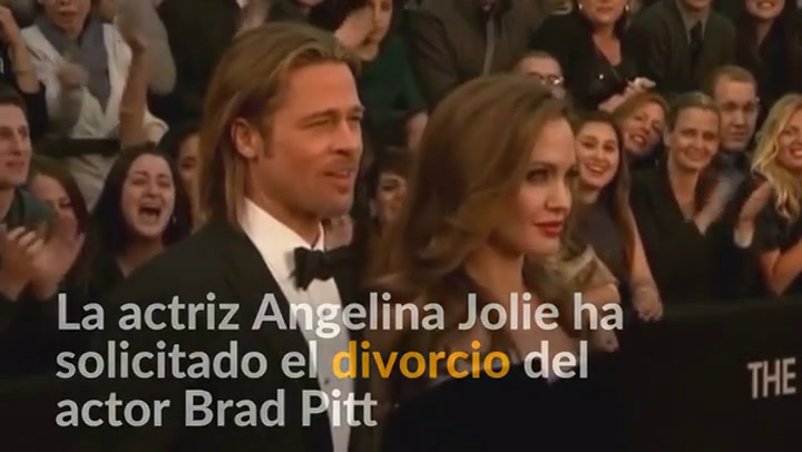 Angelina Jolie pide el divorcio de Brad Pitt