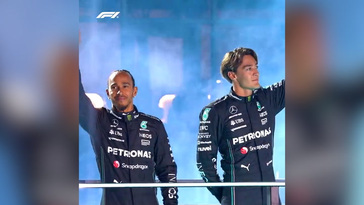 F1 drivers introduced in Las Vegas Grand Prix opening ceremony