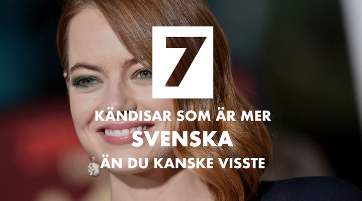 7 kändisar som är mer svenska än du visste