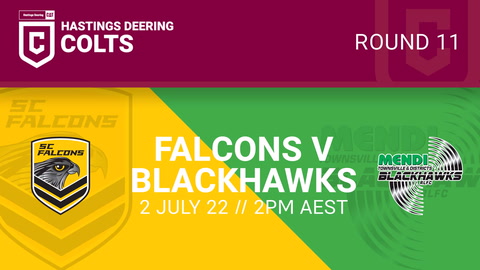 Sunshine Coast Falcons - HDC v Townsville Blackhawks U21 - HDC