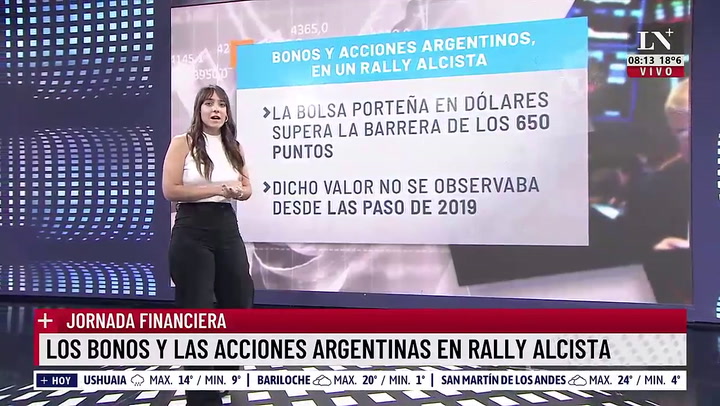 ¿Cómo actuaron las acciones argentinas en los últimos meses?