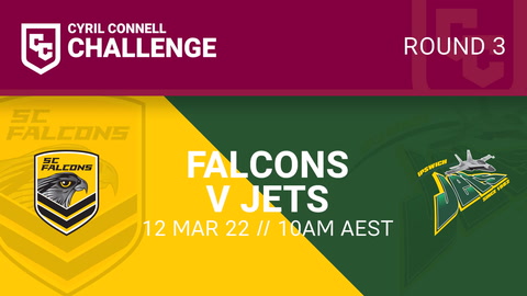 12 March - Cyril Connell Challenge Round 3 - SC Falcons v Ipswich Jets