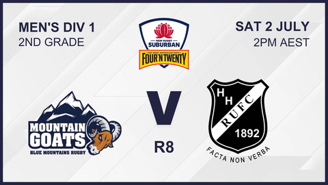 Blue Mountains Rugby Club v Hunters Hill Rugby Club