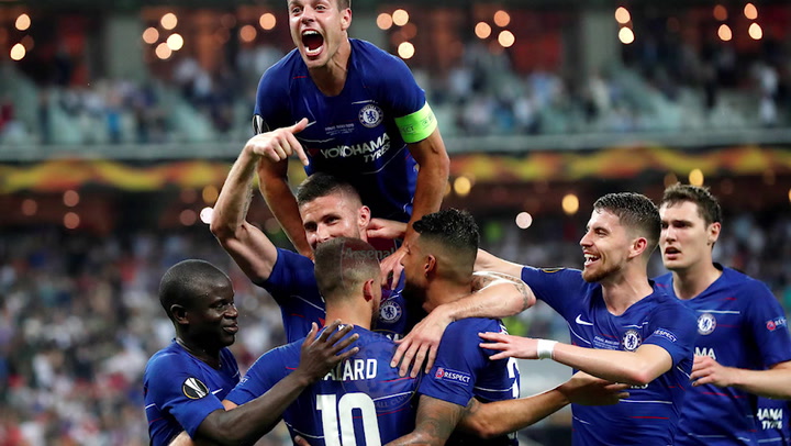 El resumen en imágenes de la victoria del Chelsea ante el Arsenal en la final de la Europa League