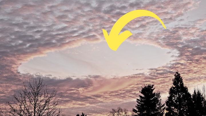 UFO? ONTARIO RESIDENTS CAPTURE UNUSUAL FORMATION IN THE SKY